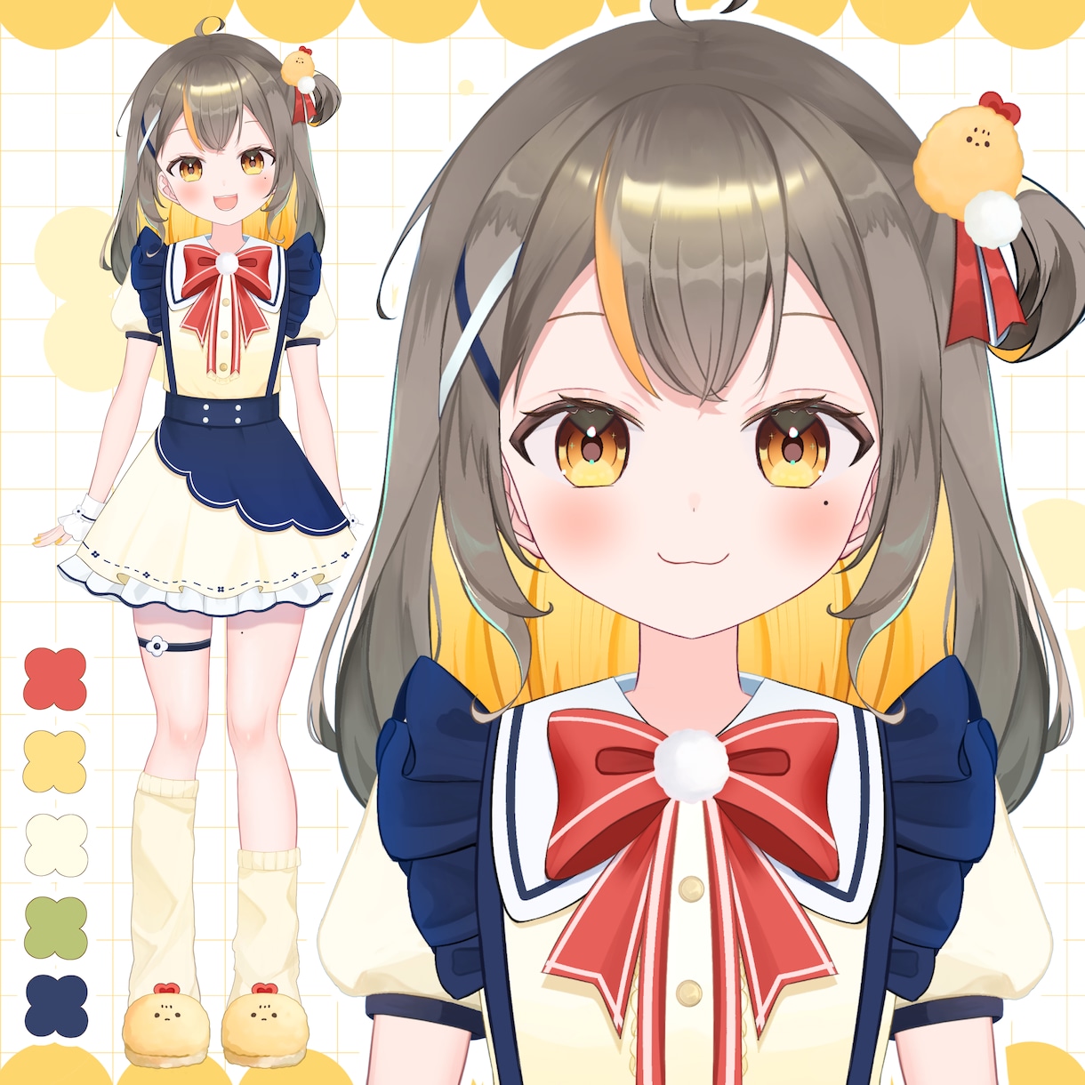 VTuberキャラデザ～モデリング一括制作できます キャラクターデザインなどにお困りの方ぜひ！ イメージ2