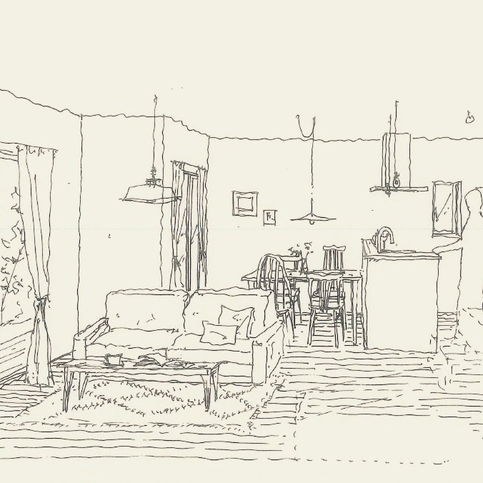 手描きでパースを作成いたします 内観、外観パースを柔らかいタッチで表現します。 イメージ3