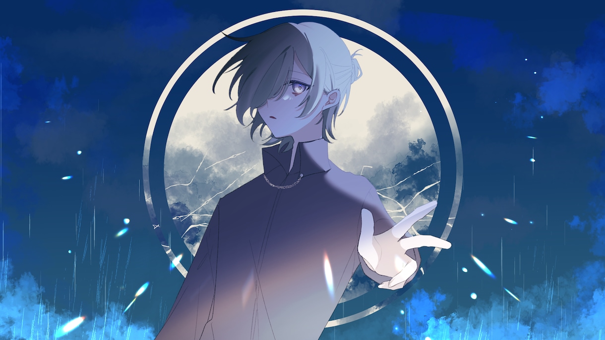 アイコン/MVイラスト/全身立ち絵をお描きします 透明感あるイラストをお届けします◎ イメージ8