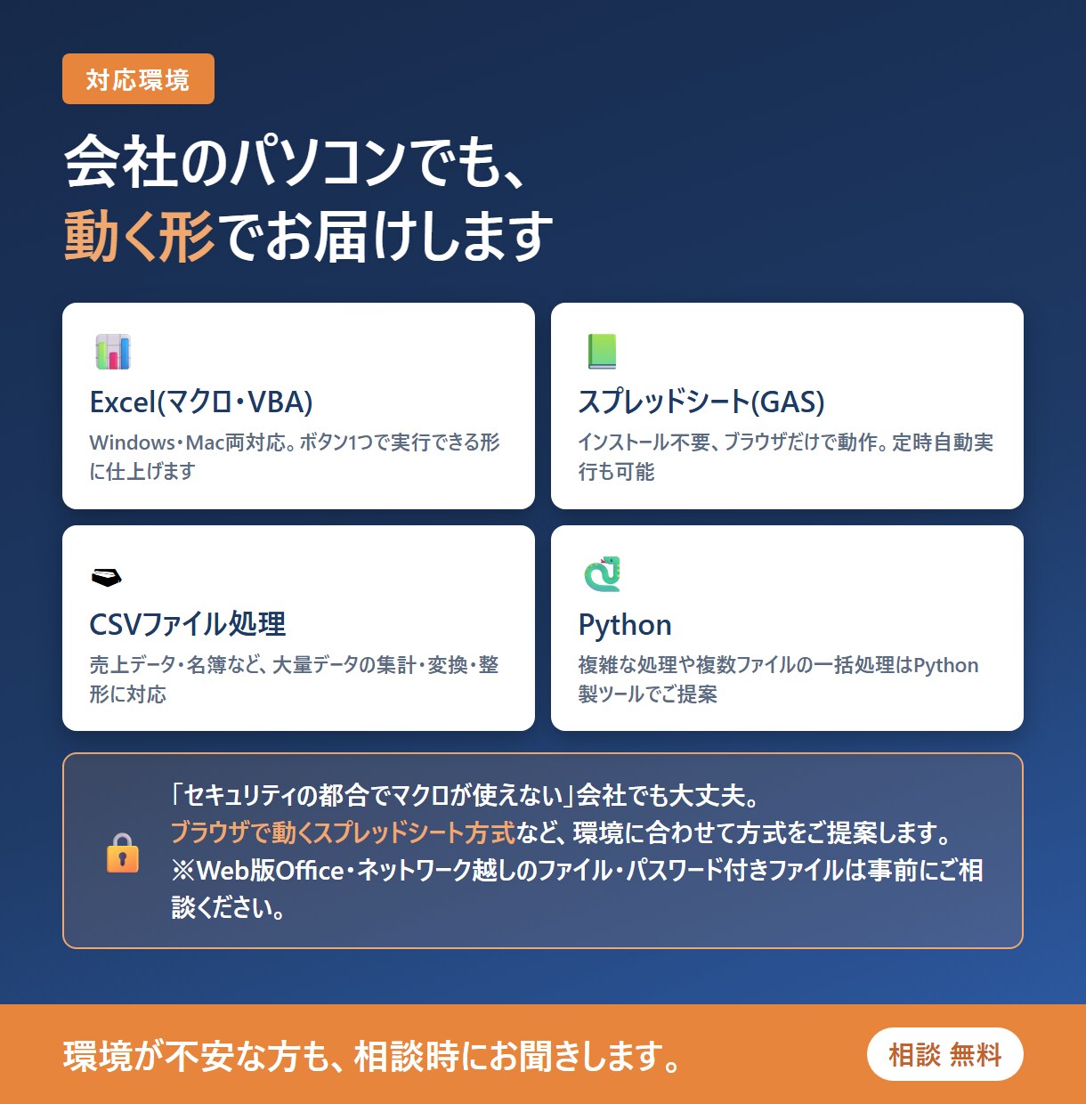Excel・スプシの繰り返し作業を自動化しますます 毎月の手作業をワンクリックに。動作確認済み+30日サポート イメージ5