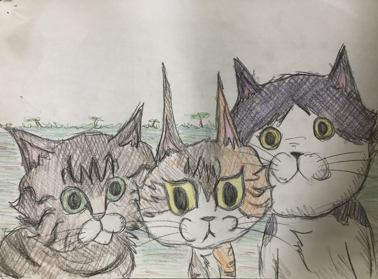 主に猫を描きます。それ以外でも全然問題なく描けます 我が家の猫たちを描きます。(猫以外も歓迎) イメージ1