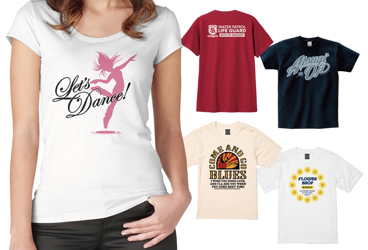 あなたの思いをデザインします Tシャツ・イベントグッズのオリジナルデザインを承ります。 イメージ4