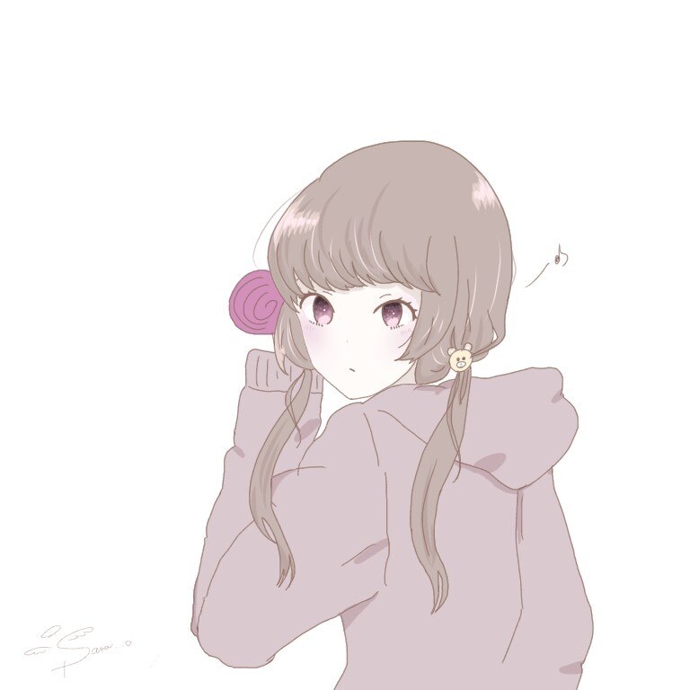 Twitter等のアイコンをかきます 女の子のみですがTwitterなどのアイコンを描きます。 イメージ4