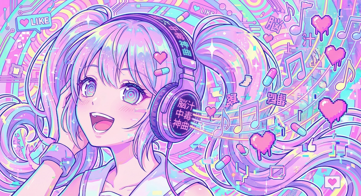 脳を溶かす中毒性。あなただけのオリ神曲作ります 承認欲求を全肯定する劇薬ソング～企業～個人PR用ソングまで◎ イメージ5