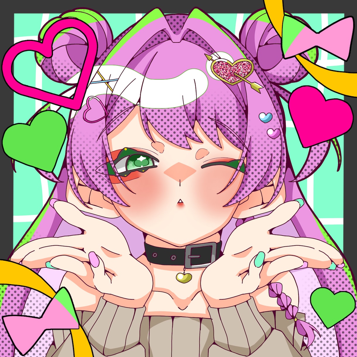 アイコン作成を承っております かわいいイラスト作ります✨️ポップで可愛いが得意です‼️ イメージ4