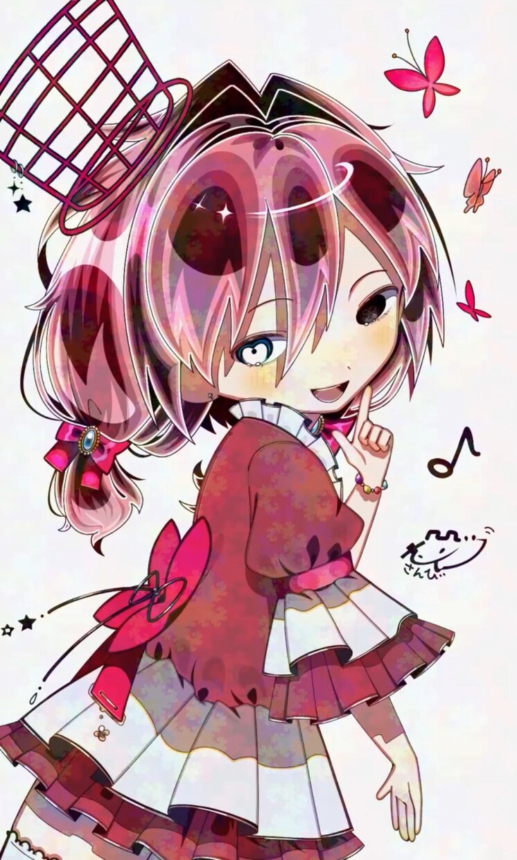 宝石塗りの女の子デザインしますます キラキラした塗りのデザインを作成します。 イメージ1