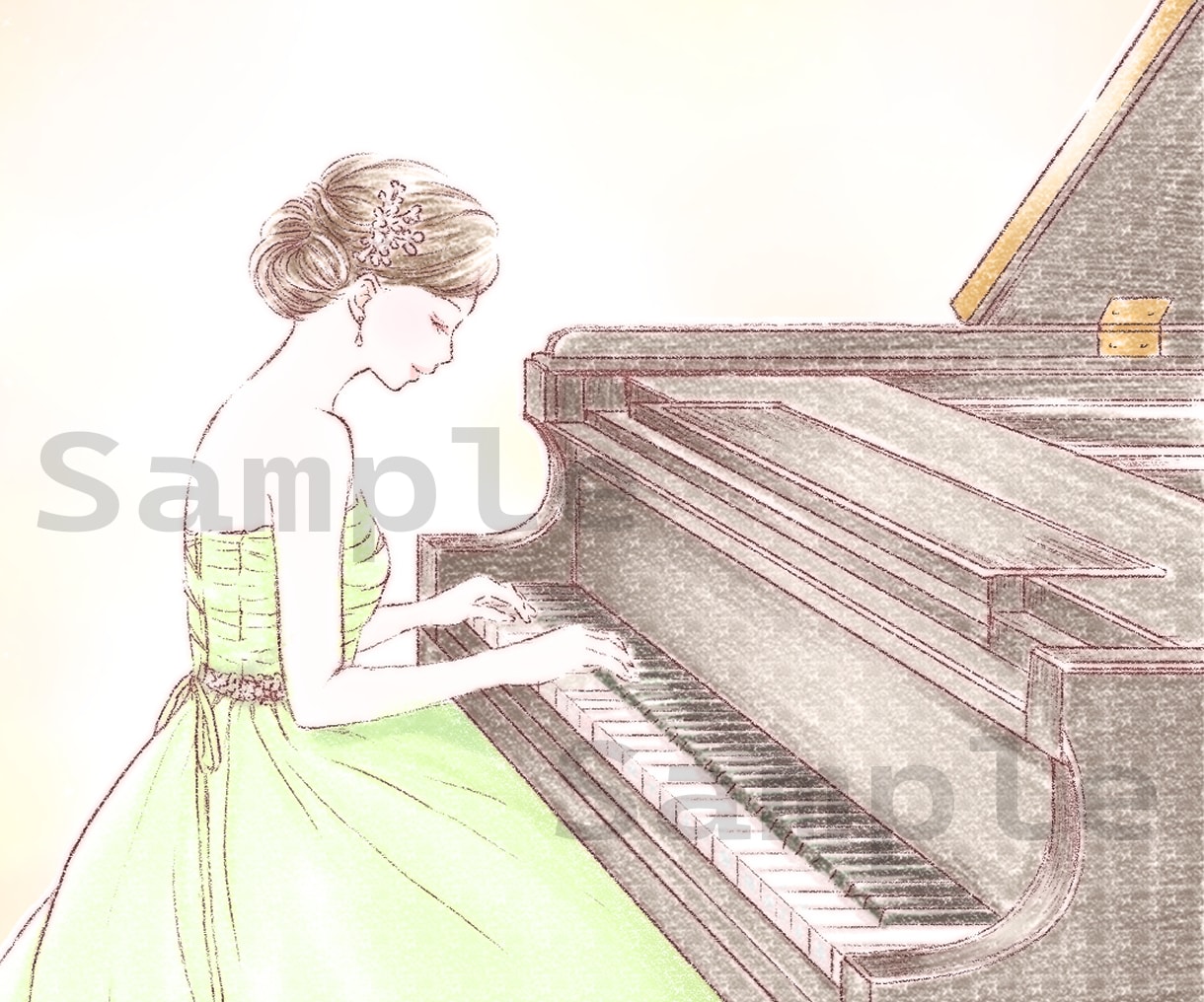 ふわっとやさしい好印象アイコンイラストお描きします 女性に人気♪SNSやブログ等におすすめです！ イメージ9