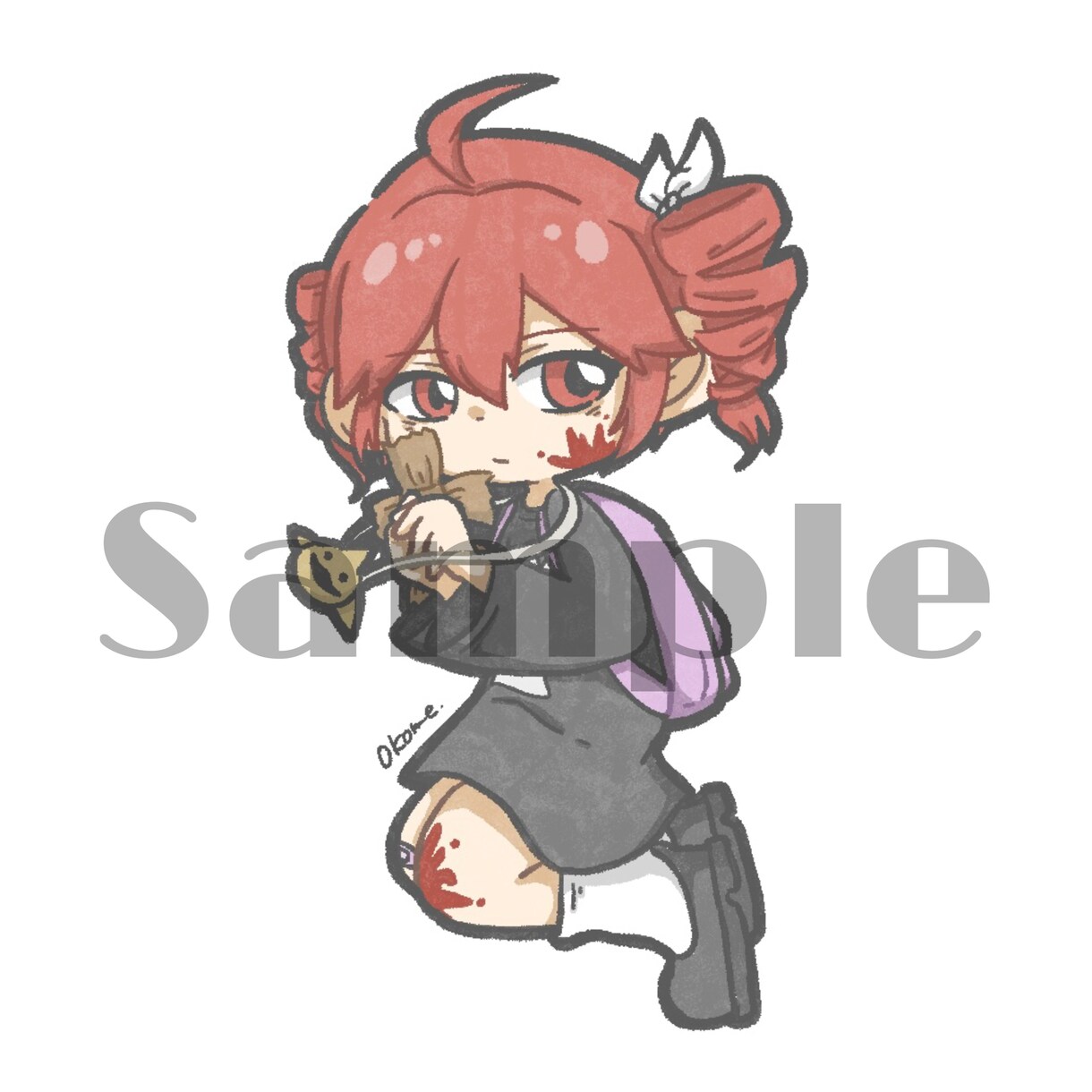 アイコンやグッズに使えるゆるいイラスト描きます 商用利用OK◎ゆるっとした似顔絵、キャラクター得意です！ イメージ3