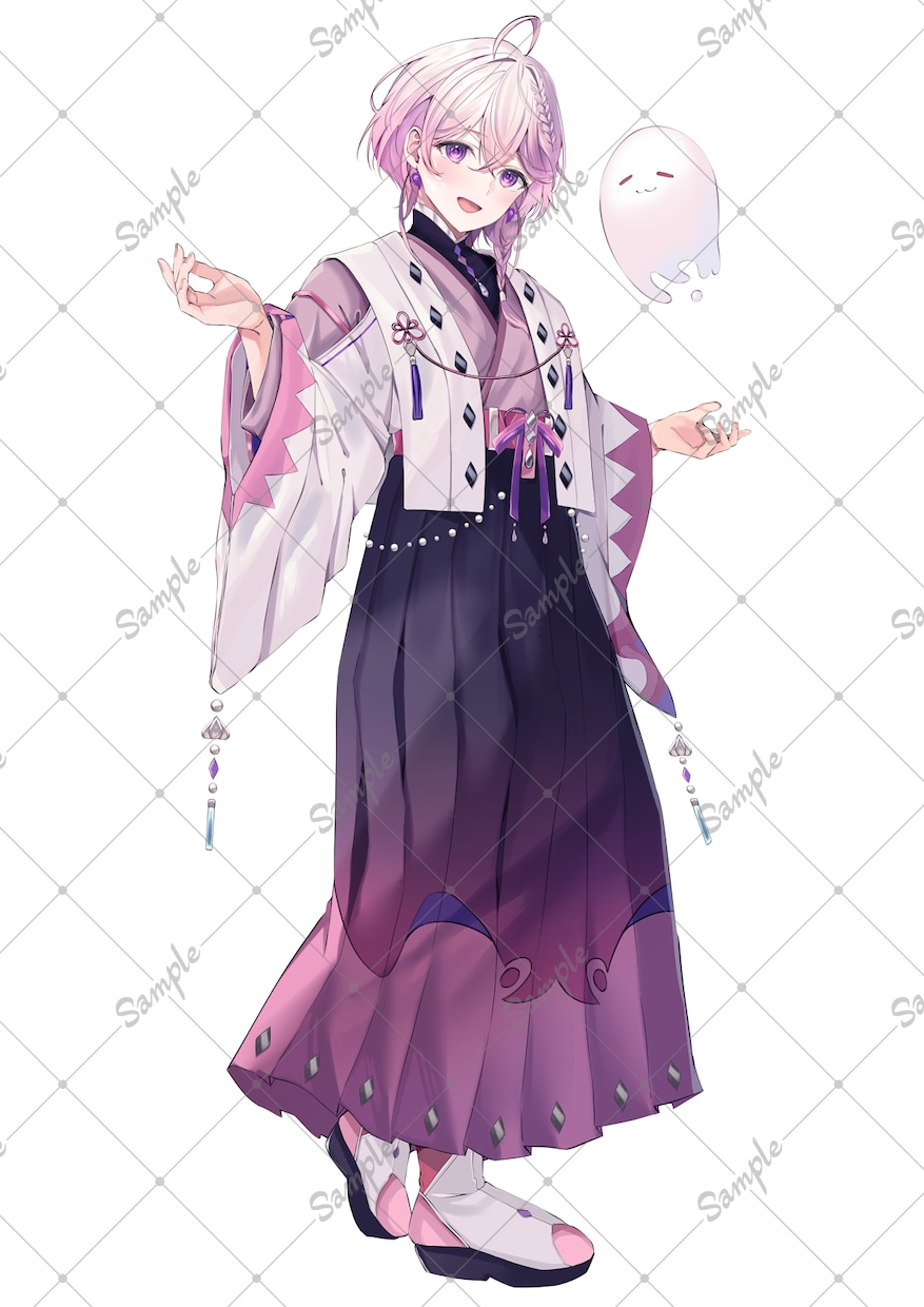 立ち絵、一枚絵、サムネ等イラスト全般制作します 商用利用◎グッズ、sns等VTuberや活動者さんに⭐︎ イメージ4