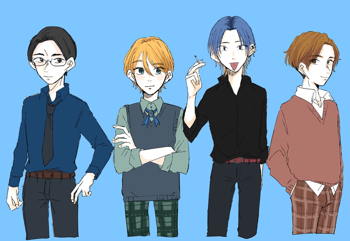 TRPGの立ち絵・差分・小物など描きます 細部までこだわります！丁寧な塗りでお届け♪ イメージ5