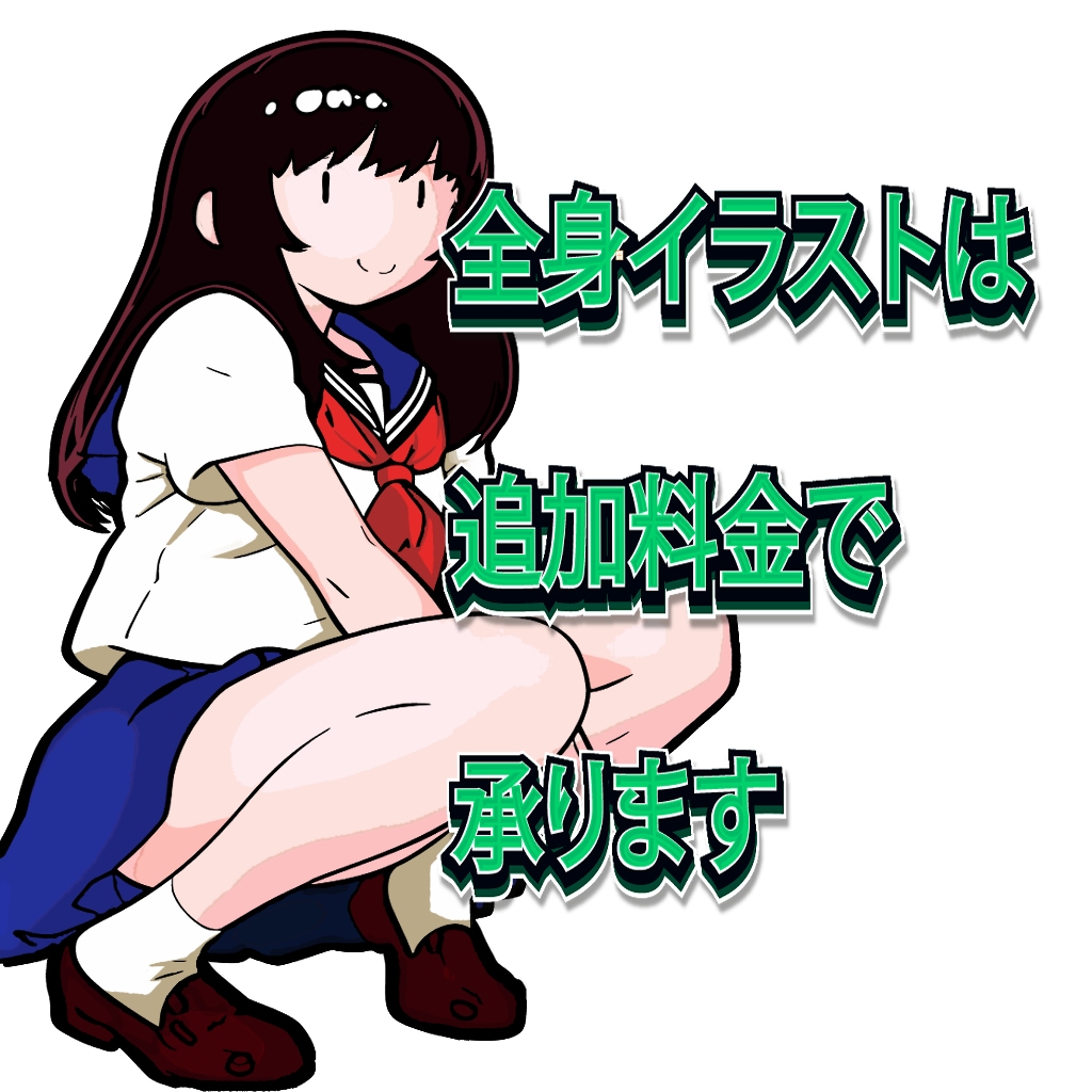 SNS・YouTube用オリジナルイラスト描きます アニメ塗りの太めの線画イラストです イメージ3
