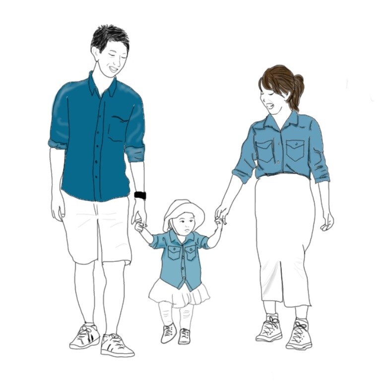 あなたの思い出やお気に入りの画像を元に絵を描きます カップル、ご夫婦、結婚式、親子、等の似顔絵を書きます！ イメージ2