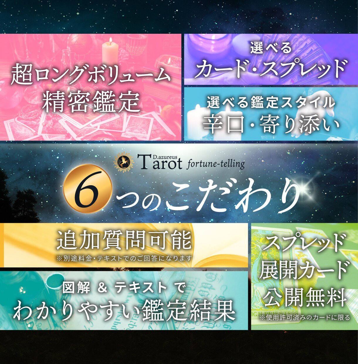 完全カスタム対応!あなた専用のメニューで鑑定します 【人生/恋愛/仕事/家庭】他では解決できないお悩みを超深掘り イメージ8