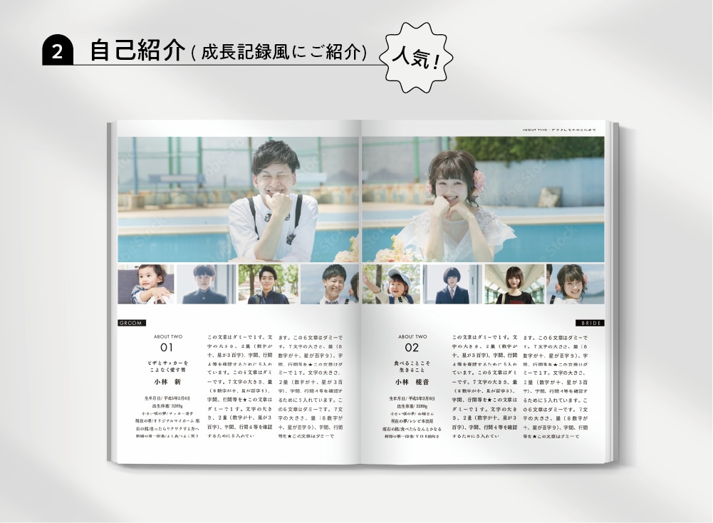 コスパ最強◎スマホで楽にプロフィールブック作れます ＜雑誌&Premium風＞即日納品！操作資料・フォロー有◎ イメージ5