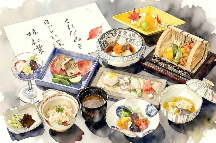 お腹が空く、温かみある食べ物イラスト描き上げます 透明彩色の繊細なタッチ。メニュー表やSNSに最適です！ イメージ10
