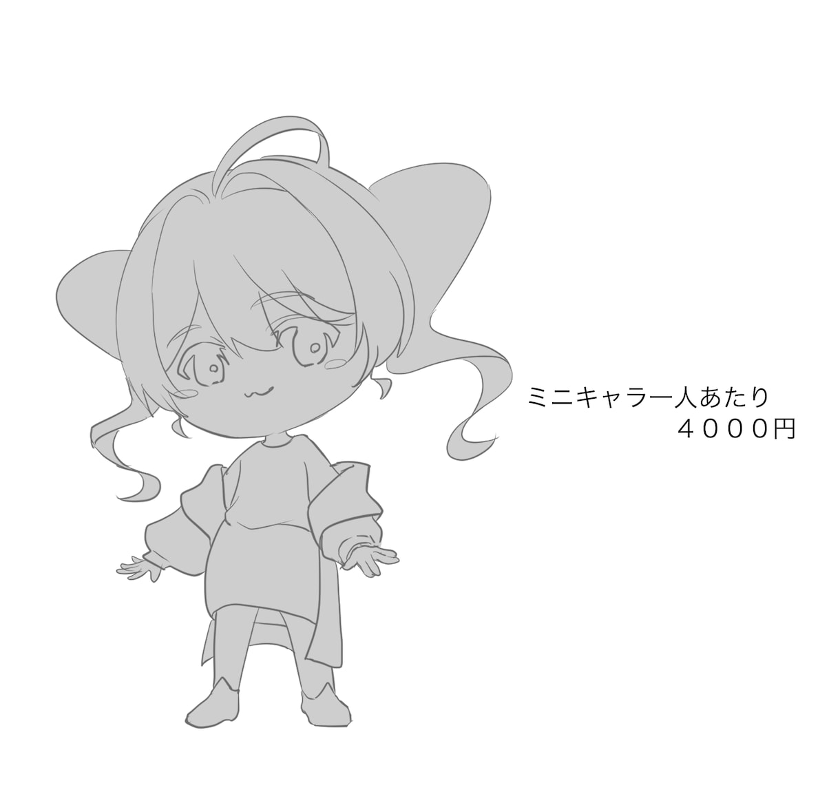 キャラクターのイラストを描きます SNS等のアイコンや1枚絵など用途にあったイラストを描きます イメージ7