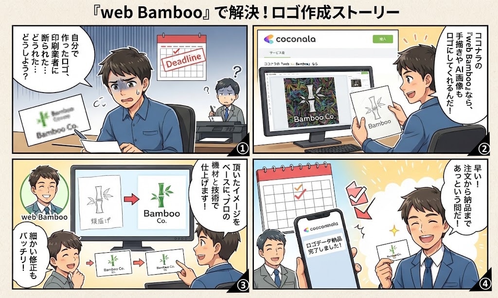 自分で手描き（AI作成）したイメージをロゴにします 起業時の名刺、企業ホームページに設置するロゴとして最適！ イメージ2