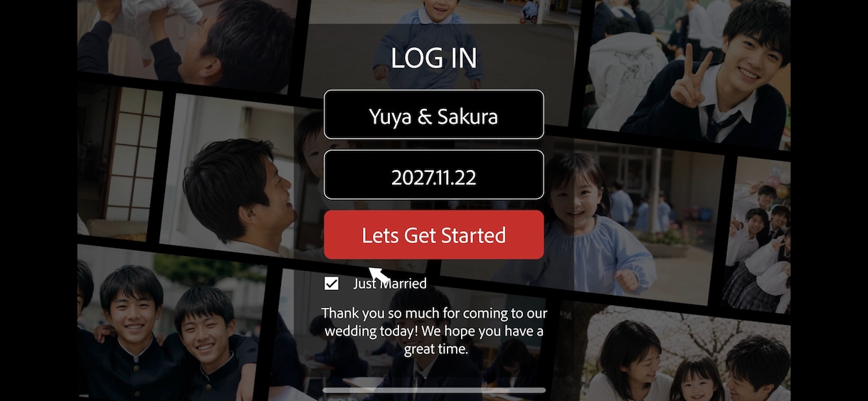 映画のような結婚式プロフィールムービーを制作します 【DVD発送無料】Netflix風ふたりが主役の“ドラマ” イメージ2