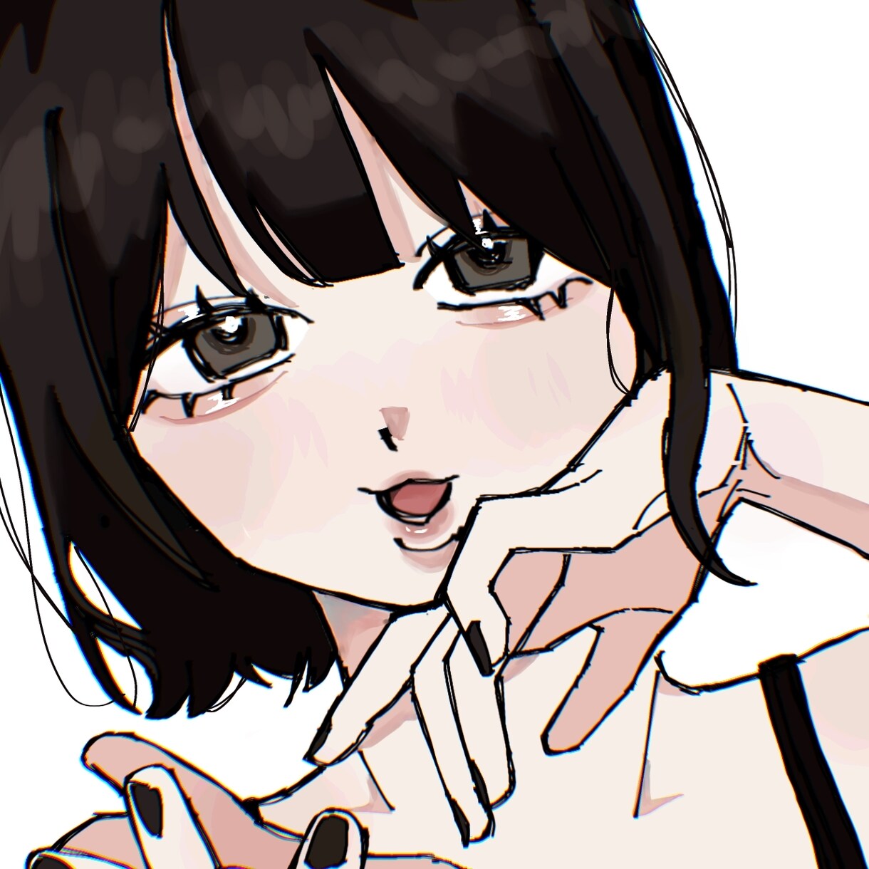 かわちーぷりちーな絵描かせていただきます あなたのSNSアイコンや推し活・創作キャラを彩りますョ イメージ2