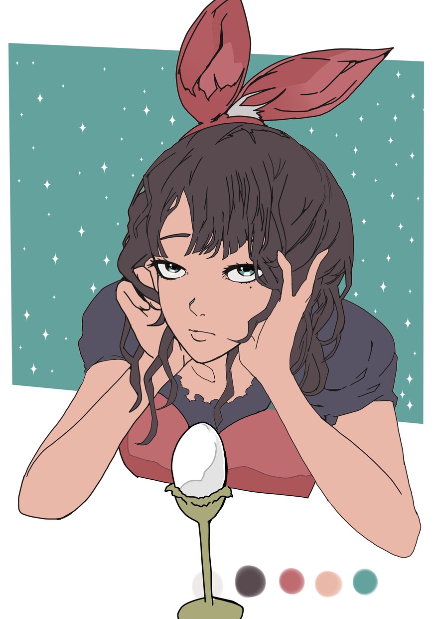 シンプルタッチでイラスト描きます シンプルだけど目を引くイラストが欲しい方へ イメージ1