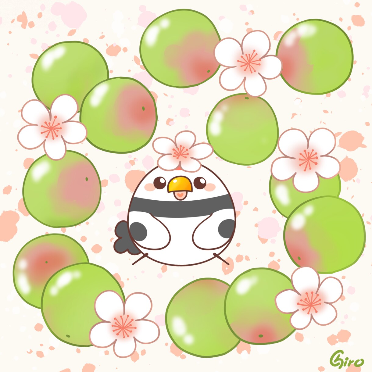 写真からまるかわいいキャラクターのイラスト描きます 可愛く癒されイラストを作成いたします！アイコン１つプレゼント イメージ8