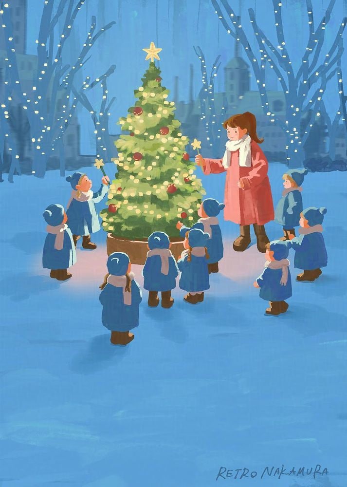 絵本のような背景有りイラスト描きます 室内・描き込みの多い野外など！ イメージ1