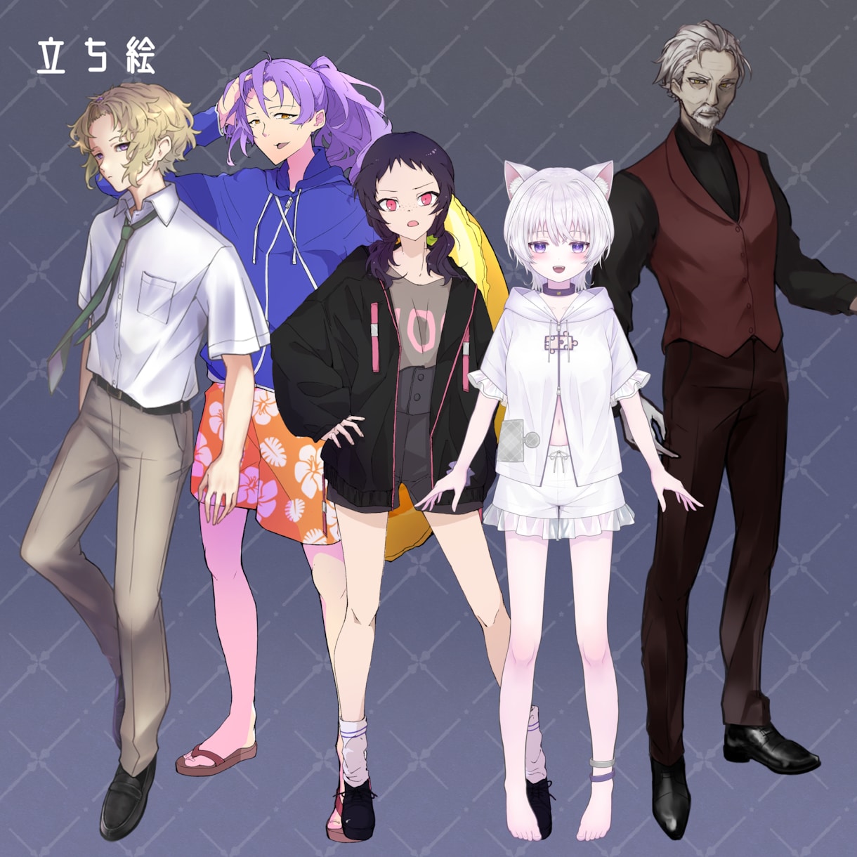 イラストなんでもお描きします 丁寧なヒアリングを通してキャラクターの魅力を引き出します！ イメージ3
