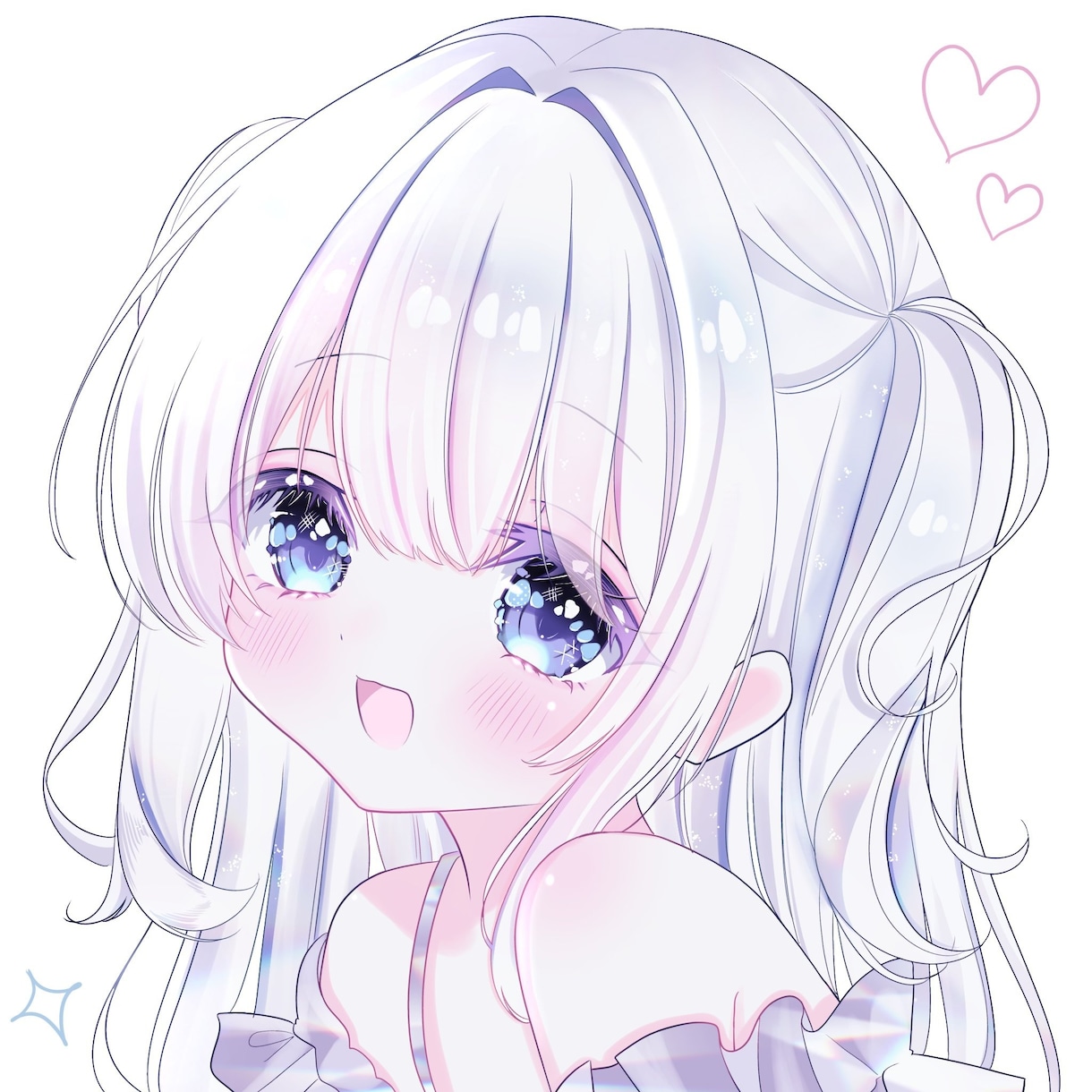 SNS映え間違いなしのキラキラ可愛いを描きます 1枚で目を引くキラキラ夢可愛いイラストをあなたに！ イメージ10