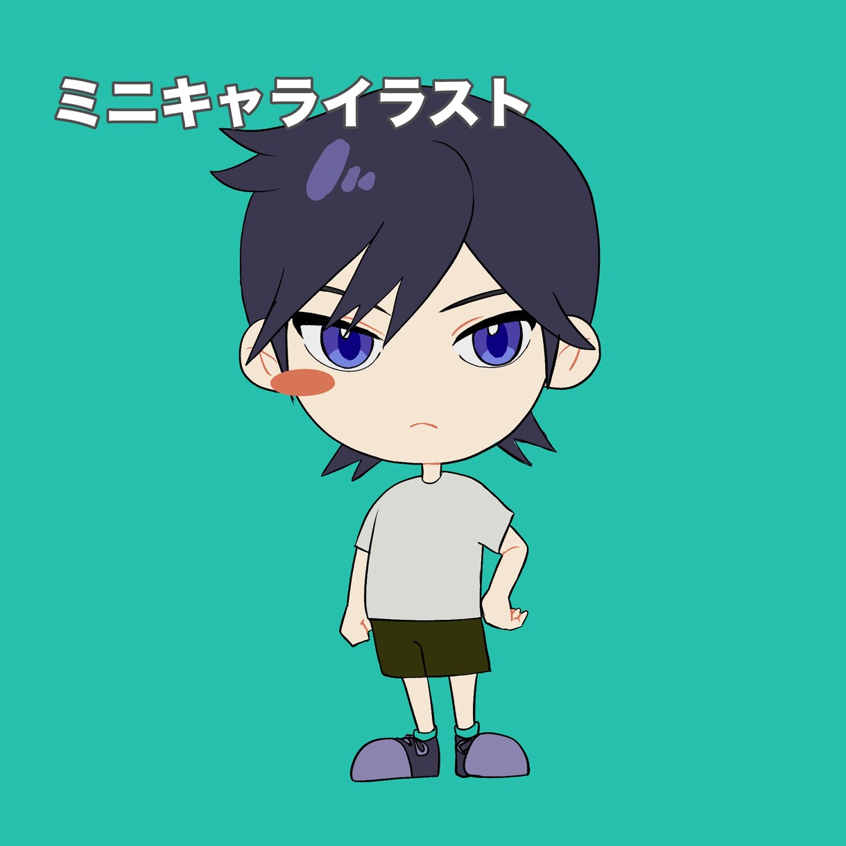 SNSアイコン用、配信用のイラストをお届けします デフォルメ・ミニキャラのカワイイイラストをお届けします！ イメージ1
