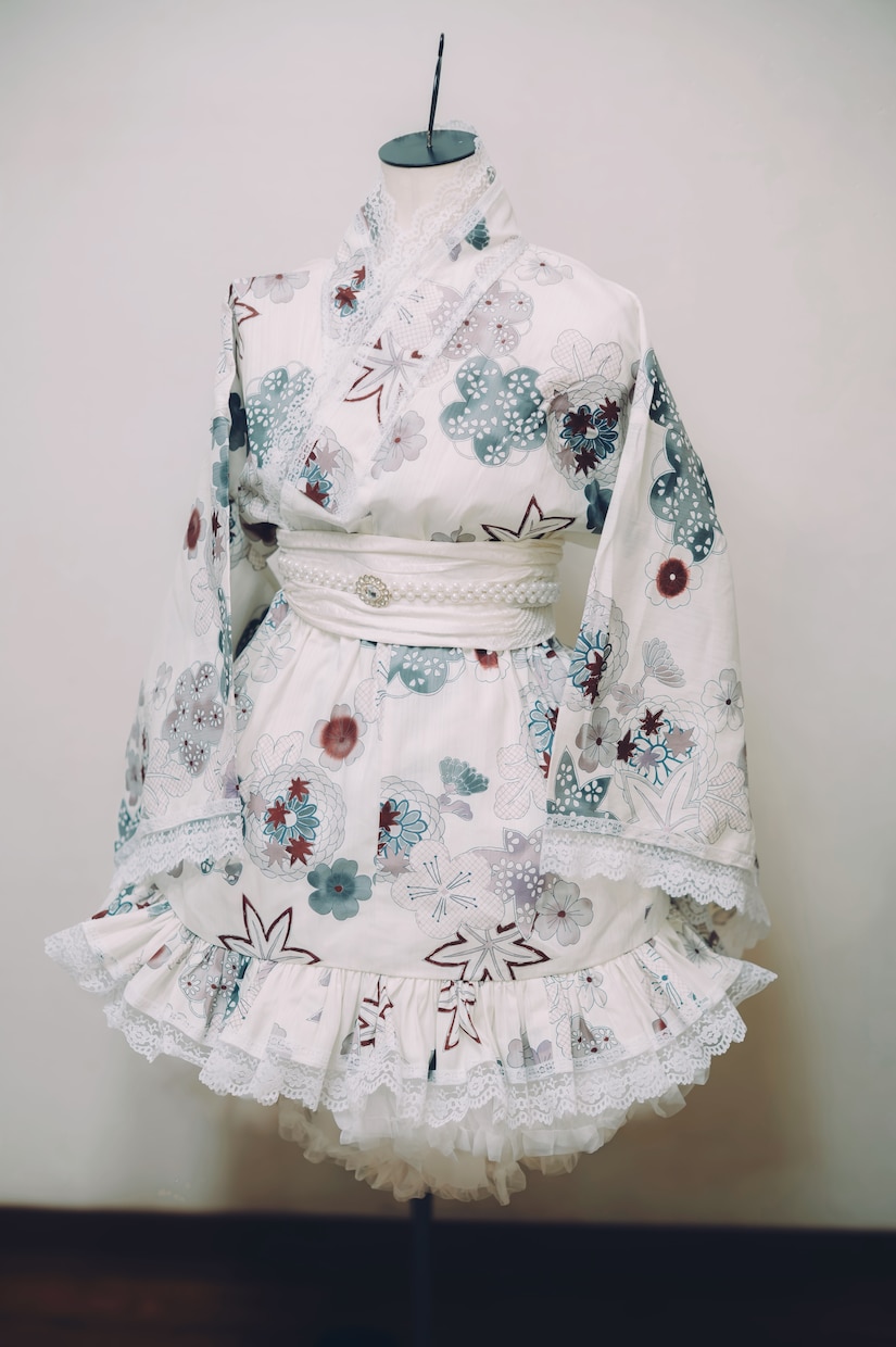 あなただけの浴衣ドレス作ります TIKTOK撮影 ガルバやコンカフェの制服にもおすすめ！！ イメージ3