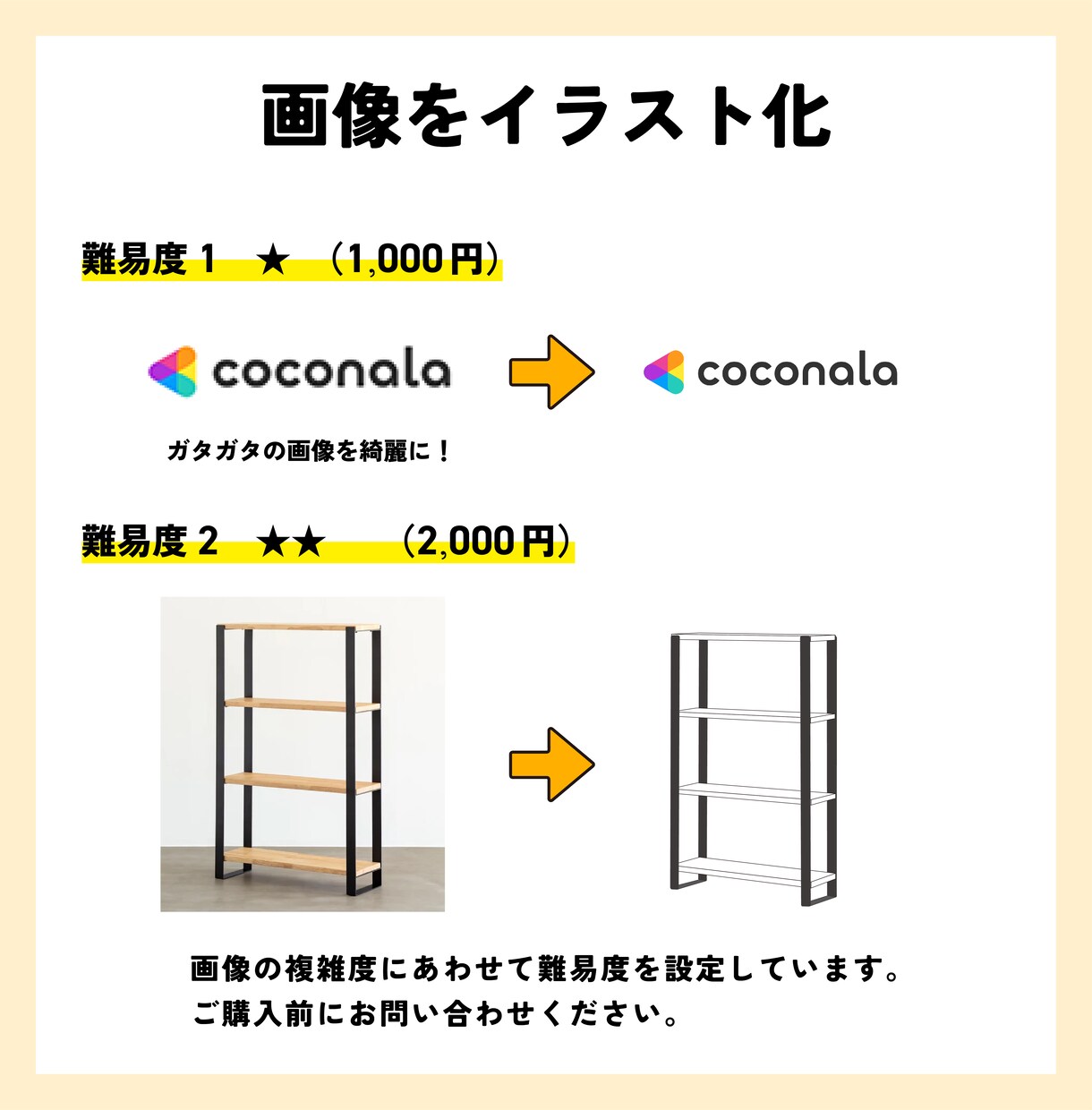 画像や写真をイラストデータ化します スピード納品！高品質な印刷データ作成！SNSアイコン用も可能 イメージ2