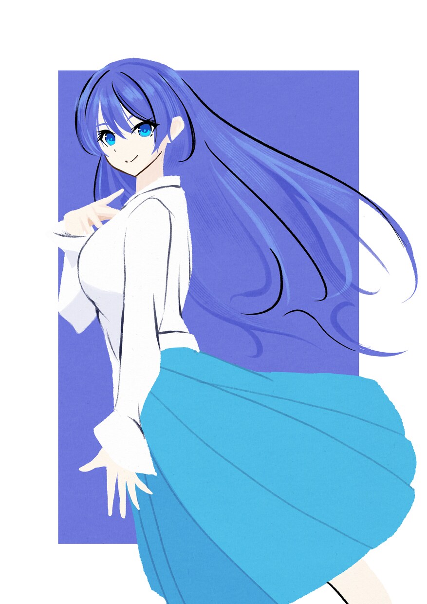 フラットデザインなキャライラストを描きます スマートフォンの壁紙やSNSアイコンなどにおすすめです！ イメージ7