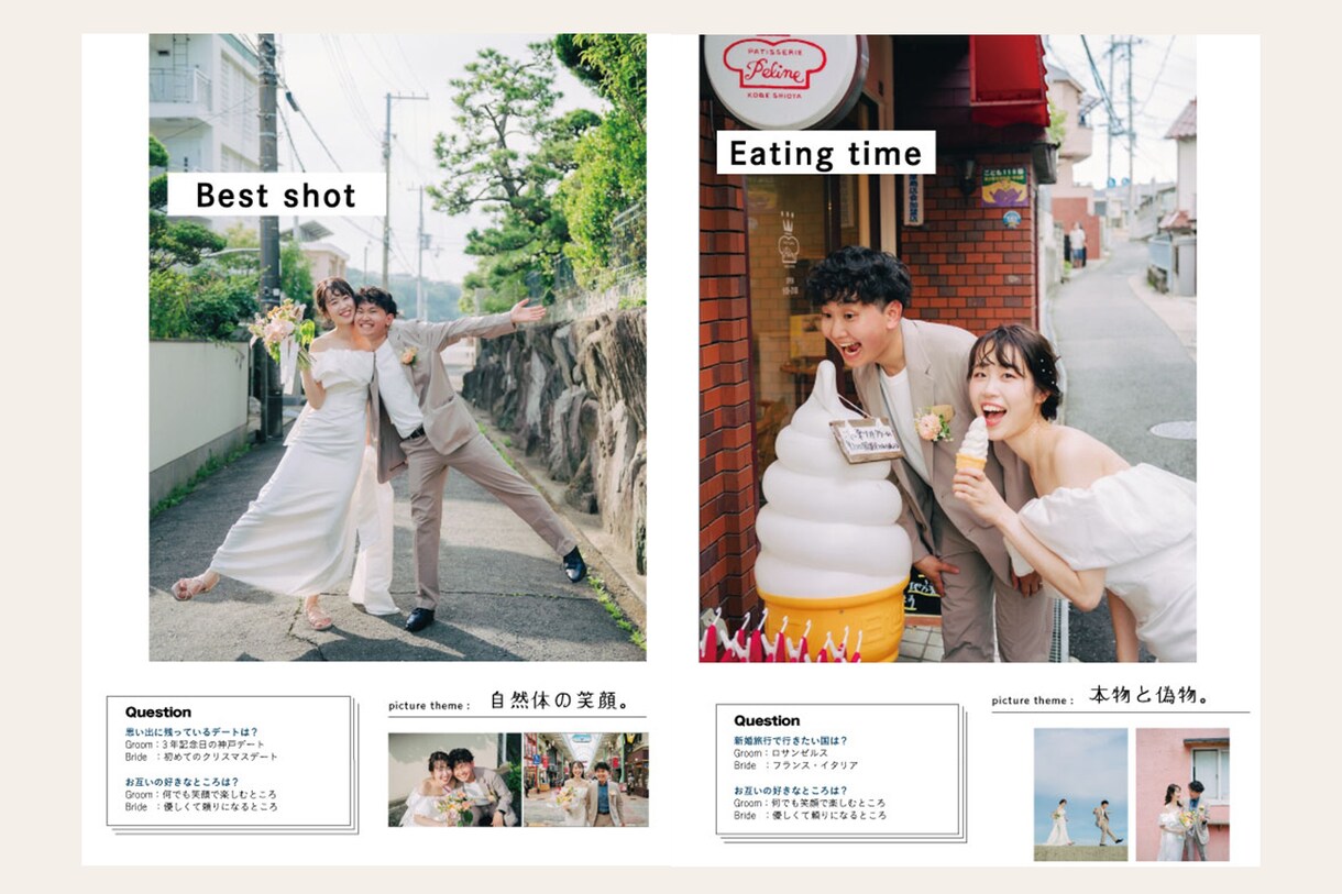 雑誌FUDGE風プロフィールブックを制作します 〜編集者にお任せ！遊び心のあるおしゃれな一冊を〜 イメージ3