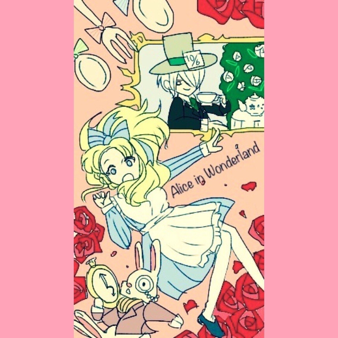 切ない系女子のイラスト描きます iPhoneで一発手描きです。 イメージ2