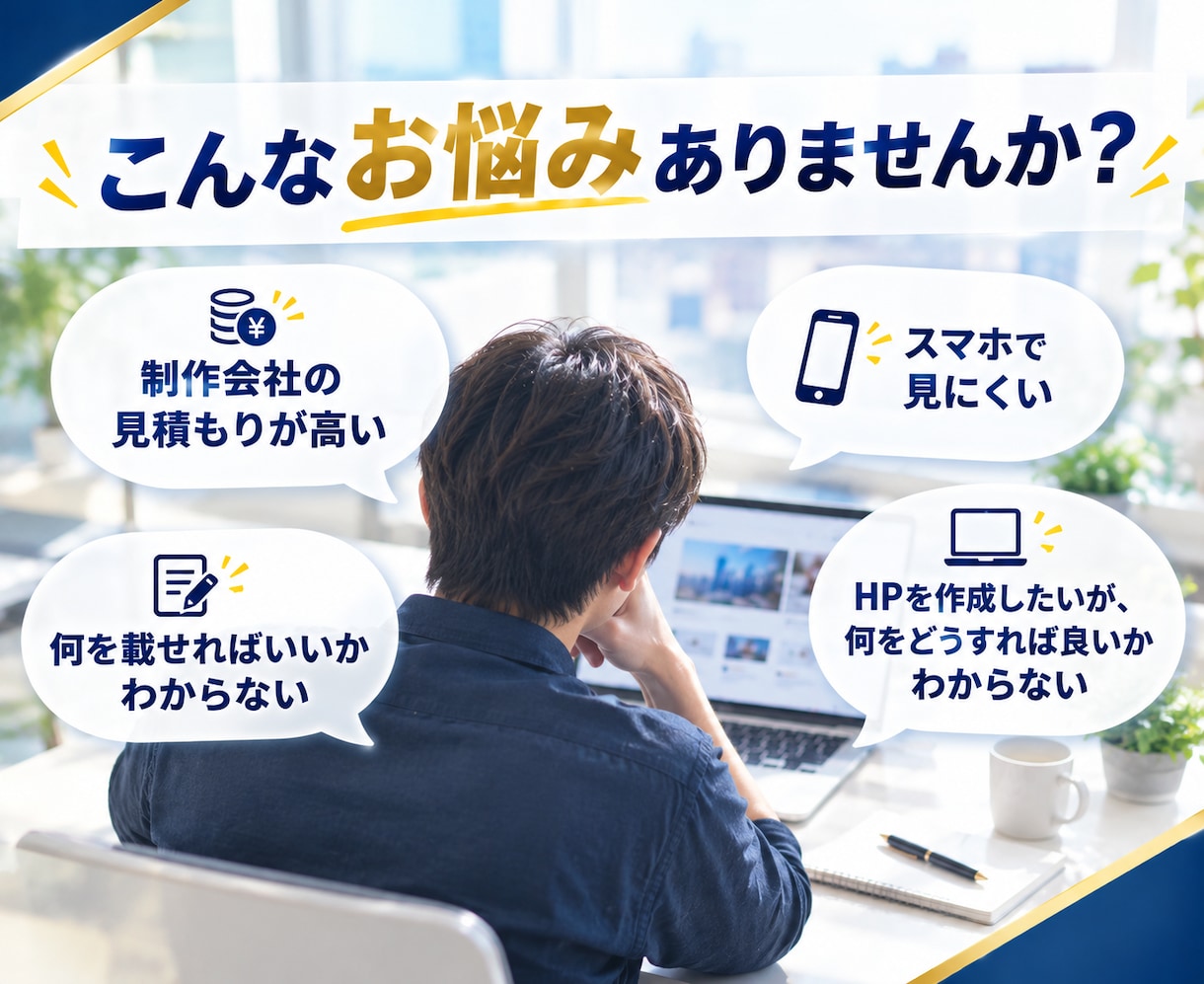 個人事業主・店舗向けに高品質なHPを作成します 低価格なのにカスタマイズ可能！HP作成歴10年以上の安心 イメージ2
