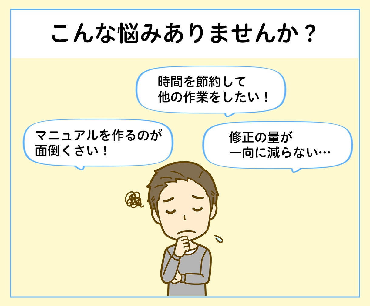 修正指示が減らせるマニュアルを作成いたします ディレクションを効率化して他業務に使う時間を増やしませんか？ イメージ2