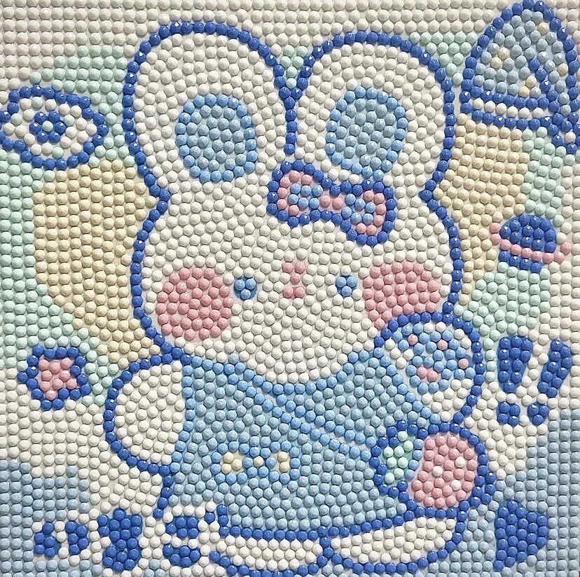 ダイヤモンドアートを丁寧に制作代行します ダイヤモンドアート歴約2年♡一粒ずつ丁寧に制作します イメージ2