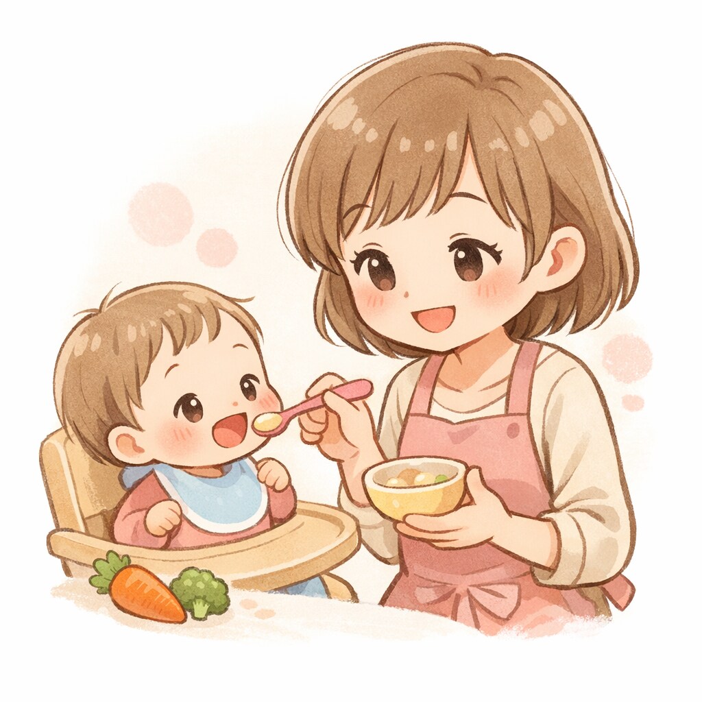 食べない・量が分からない…離乳食の悩みを解決します ママ目線と専門知識で、離乳食の不安を安心に変えます イメージ1