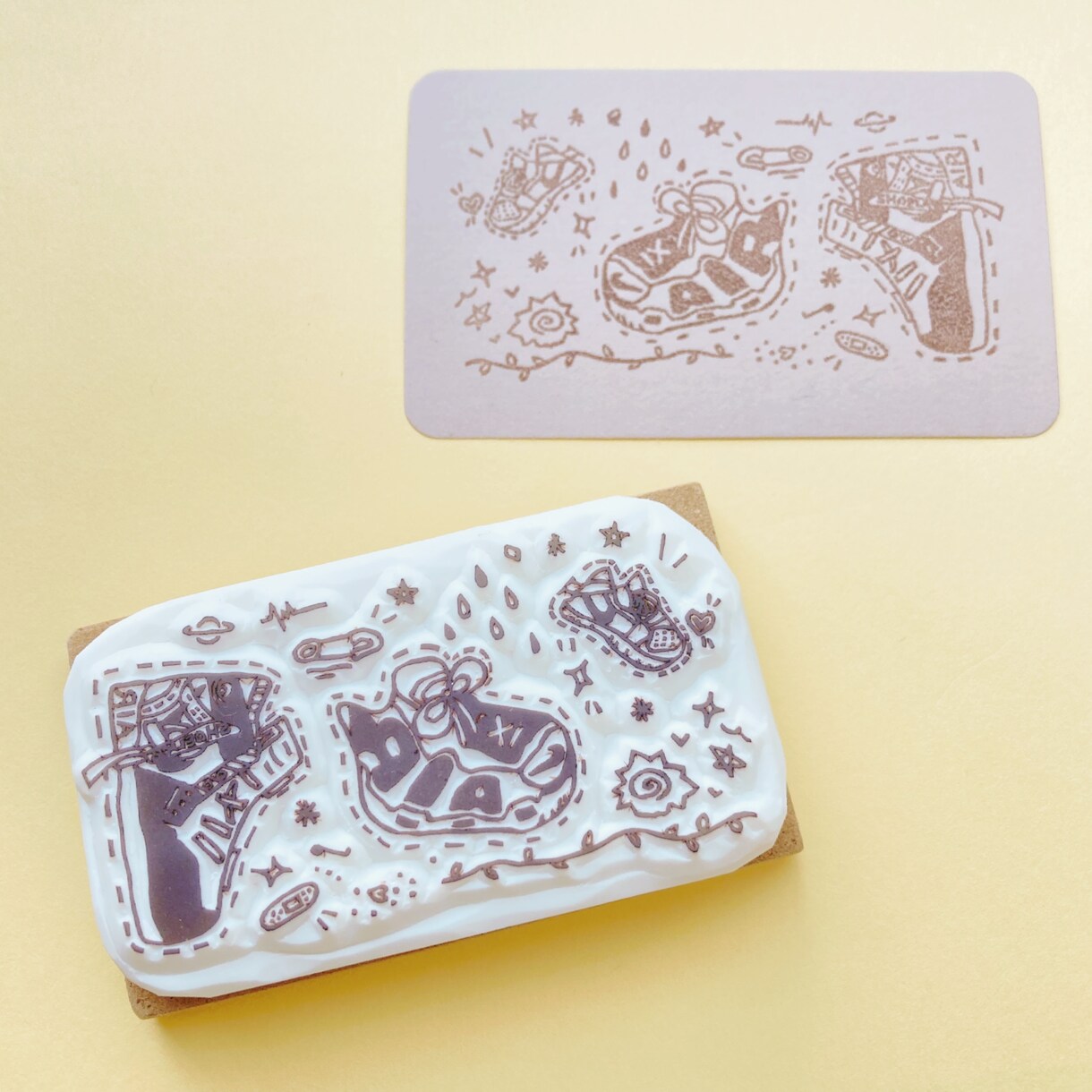 プレ花嫁さまに！ウェディングスタンプお作りします 結婚式用にオリジナルな消しゴムはんこを作りませんか？ イメージ3