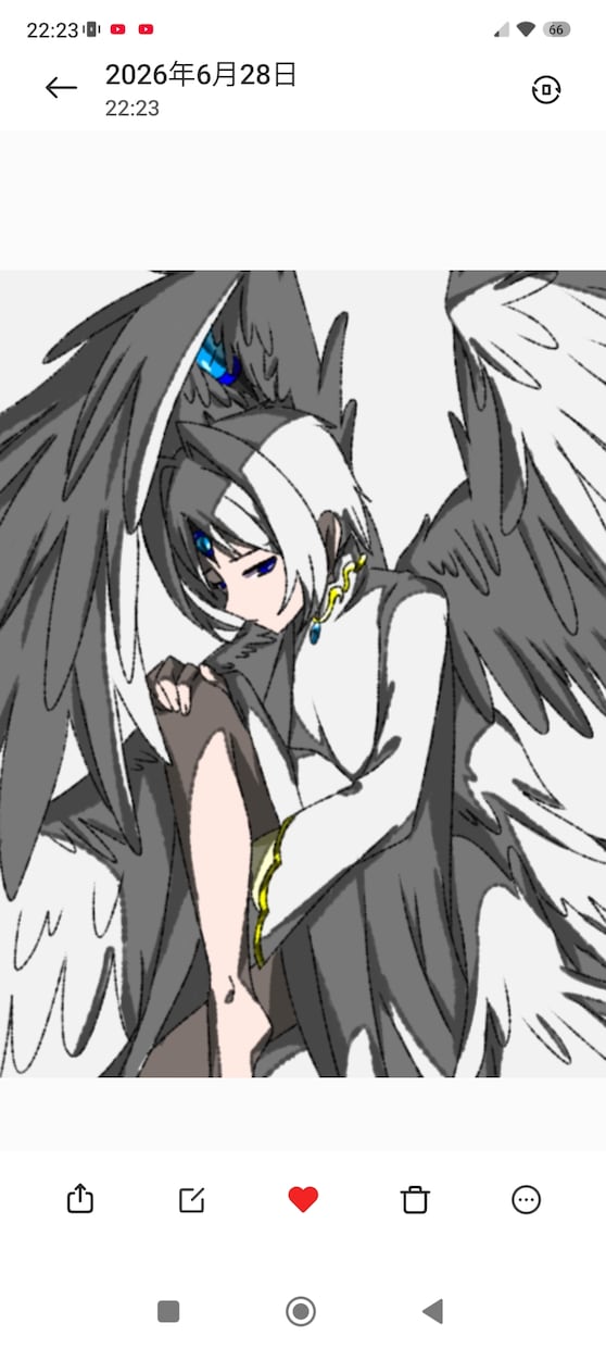 不穏で美麗なゴシックアイコン描きます ダークファンタジーや異形頭・人外イラストも対応可 イメージ1