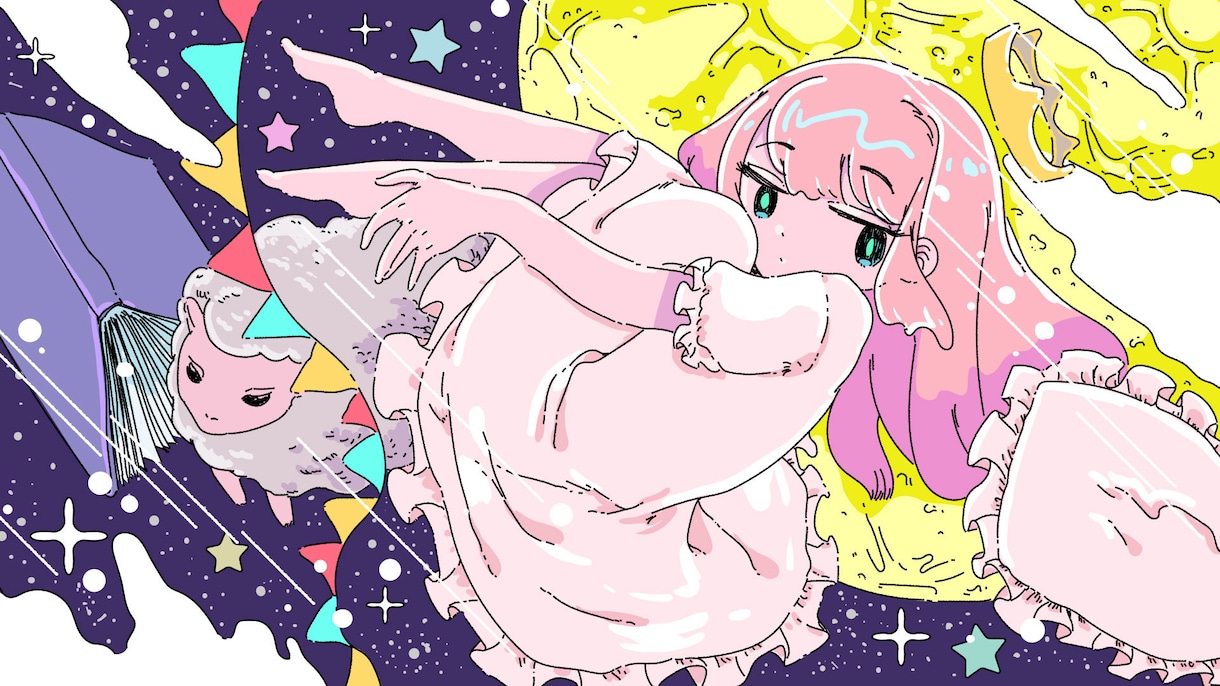 商用利用OK！オリジナルイラスト作成します 歌ってみた/オリジナルMV等のイラストを制作します イメージ7
