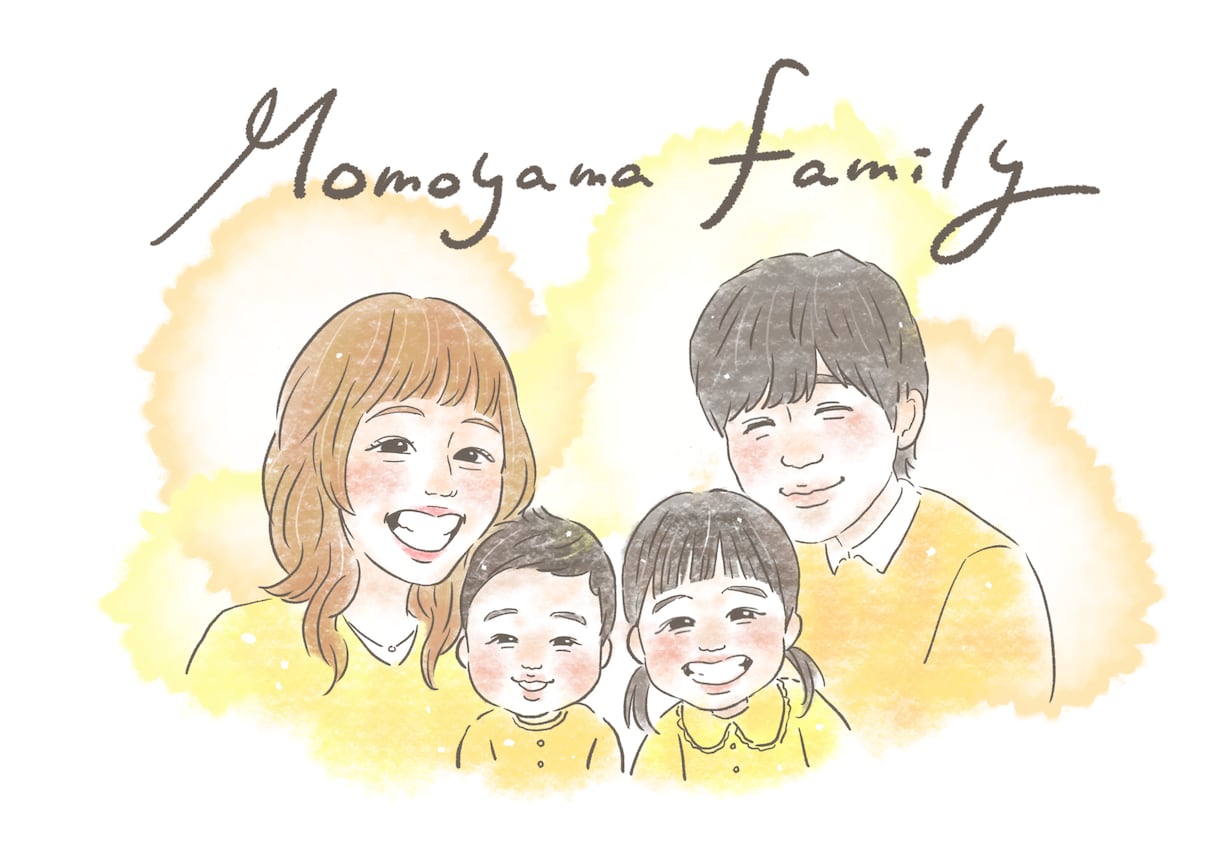 お写真から心温まる似顔絵をお描きします ふんわり優しい色鉛筆タッチ♡大切な日に心に残る贈り物 イメージ5