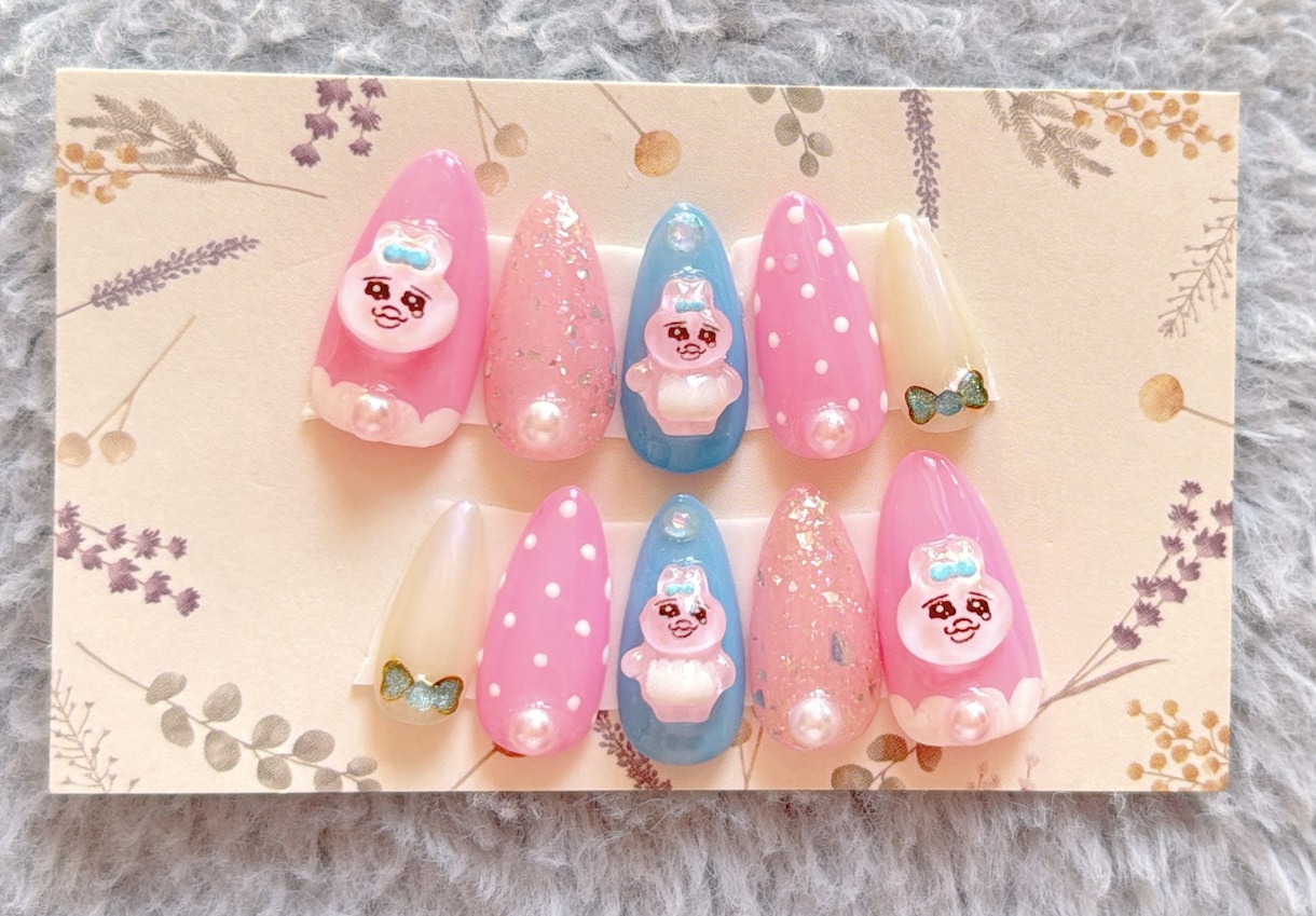 ネイルチップ作ります 可愛いデザインから大人デザインまで イメージ1