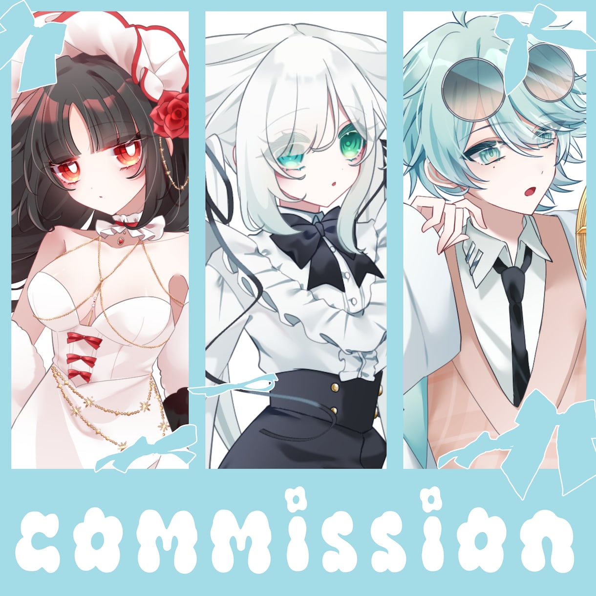イラスト全般制作いたします キラキラした塗りのイラストをお届けします！ イメージ1