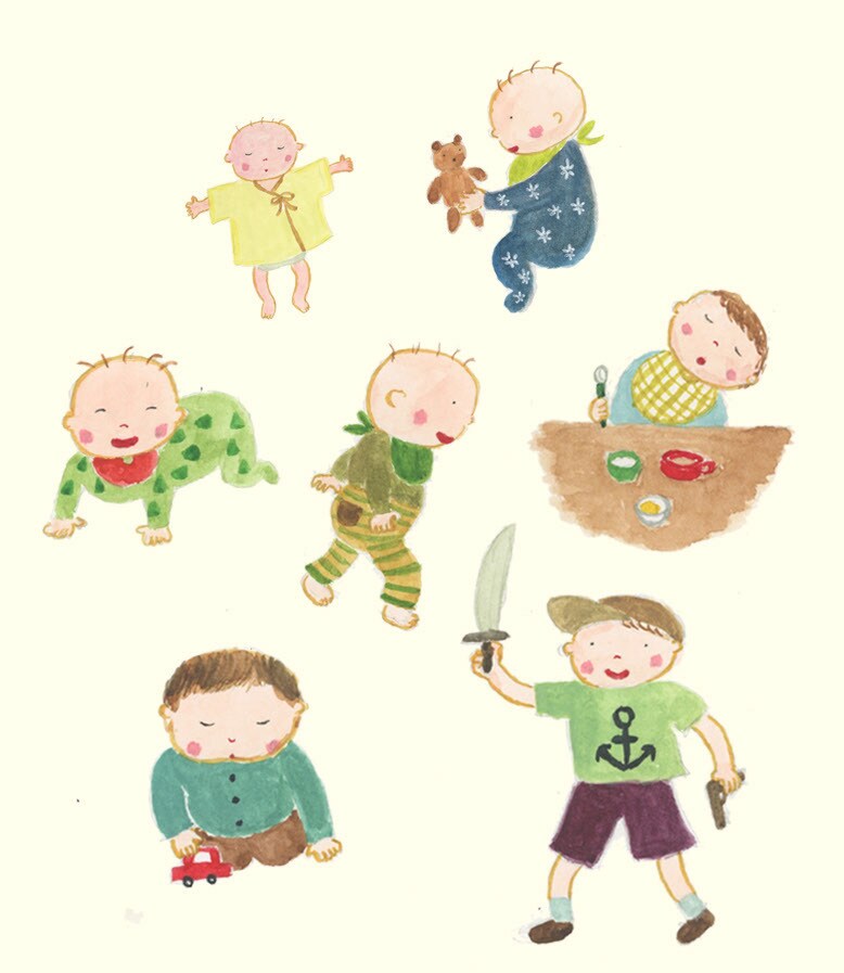 商用利用OK！水彩絵の具でふんわりかわいく描きます 手描きのあたたかみが伝わるイラストを描きます イメージ1