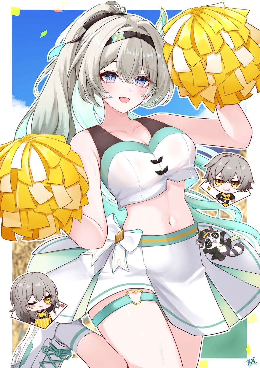 歌ってみた・ボカロMV用イラスト制作します 表情差分2種まで追加料金不要！オリジナルデザインも可能！ イメージ3