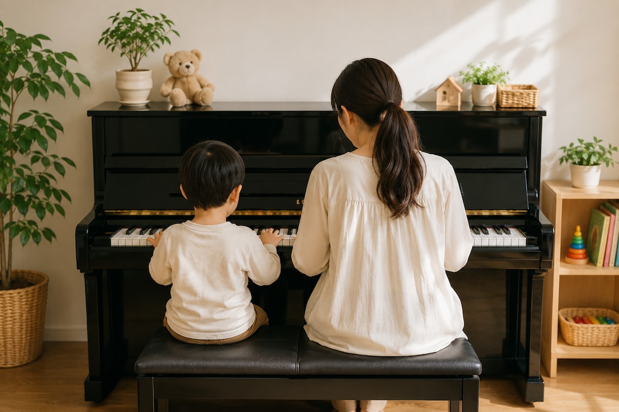 音楽療法士が楽しい！を引き出すレッスンを行います 集中力が不安なお子様も大丈夫！楽しく学べるピアノレッスン イメージ1