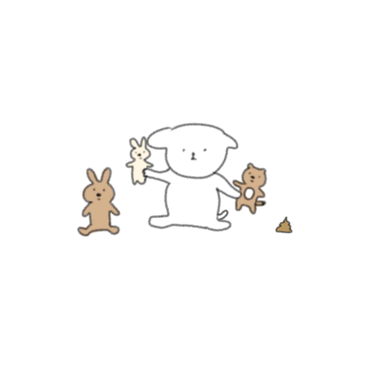 ゆるくて可愛い動物のイラスト・アイコンを描きます ゆるかわな動物のイラストを描きます！SNSアイコンにも！ イメージ10