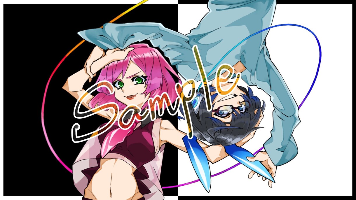 グッズ制作用イラストを描かせて頂きます 表情、ポーズ…どんなご要望にもお応えします！ イメージ6