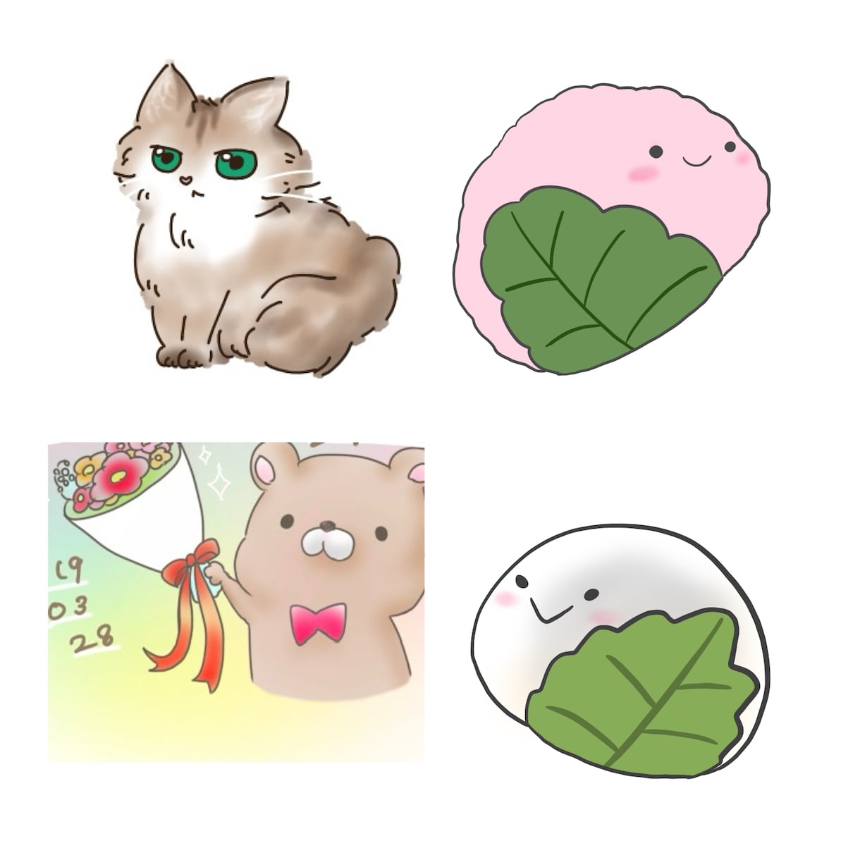可愛く、愛着のわくキャラクター作成します 商用OK！あなた専用のアイコンやロゴに使用していただけます。 イメージ4
